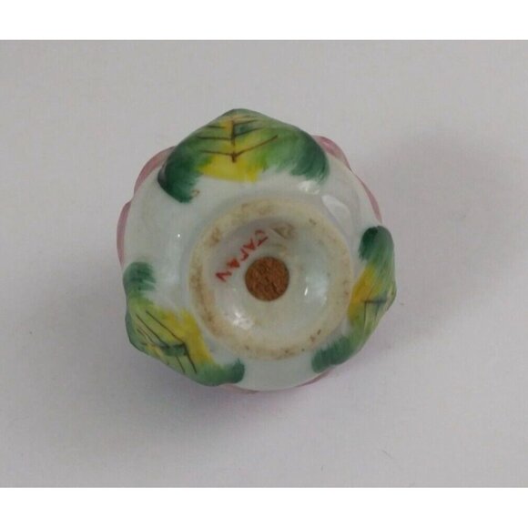 Vintage Butterflies On Rose Buds Under Archway 2.25" Salt & Pepper Shakers Japan - Picture 7 of 16